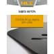 Защита картера для TOYOTA Prius Alpha (11-14) 1,8 гибрид AT FWD, правый руль / Тойота Приус альфа